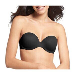 Warner's This Is Not a Bra Convertible Strapless Bra 36D, Black - 1693